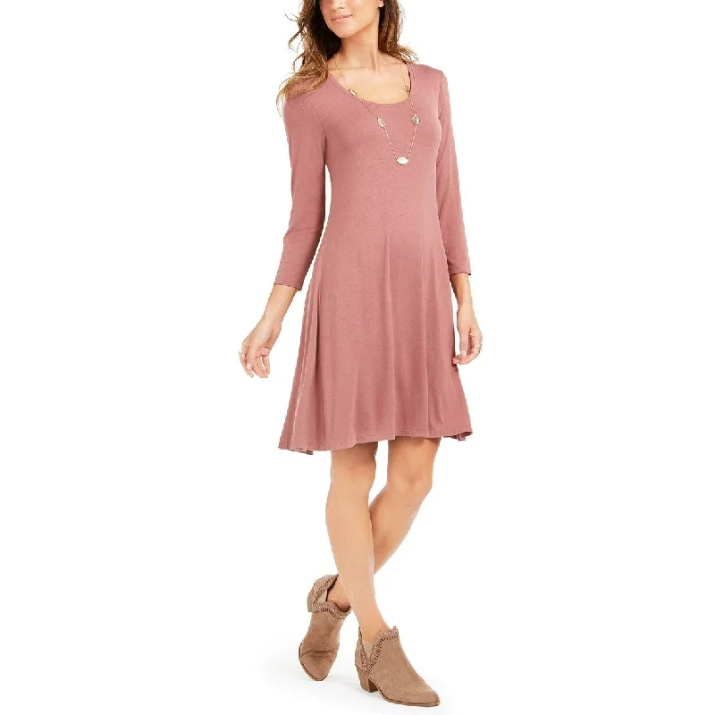 Exquisite workmanship Style & Co Women's Swing Dress Purple Size Large