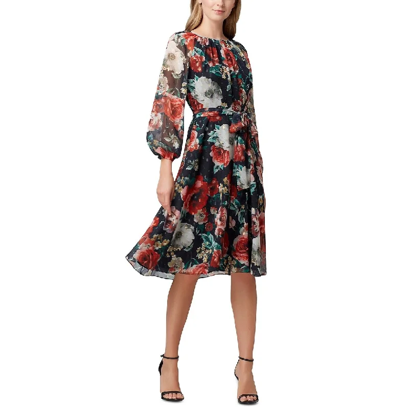 Personalized Clothing Tahari ASL Women's Printed Foil Chiffon A-Line Dress Pink Size 2 Personalized Clothing Tahari ASL Women's Printed Foil Chiffon A-Line Dress Pink Size 2