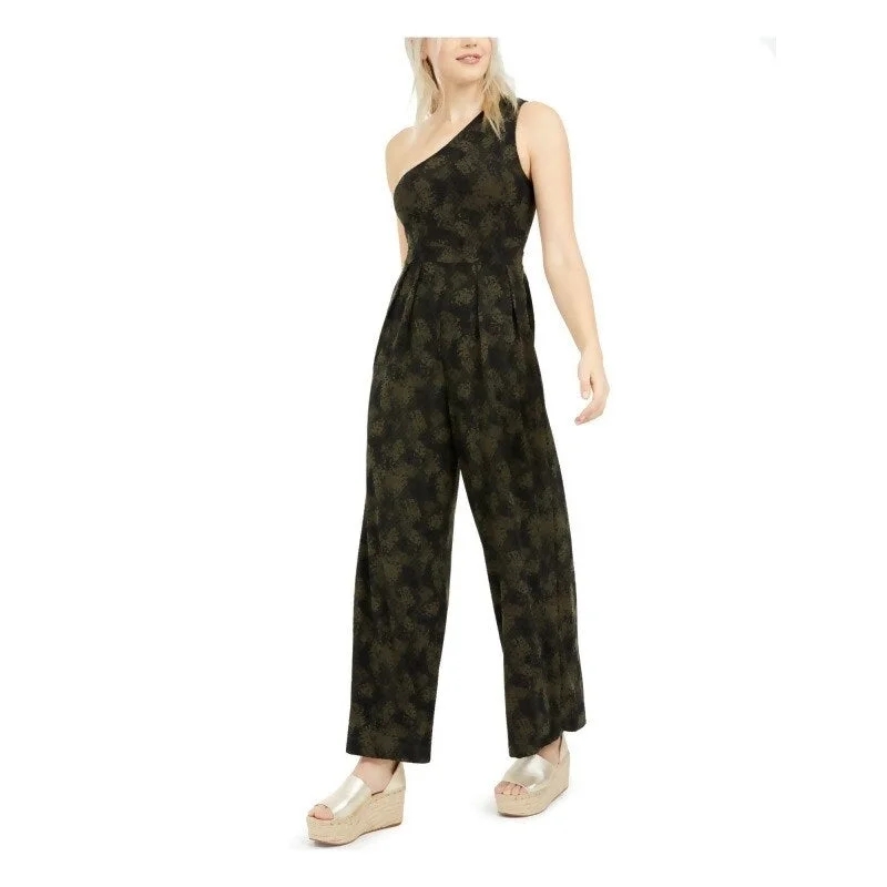 Playful Style Free People Women's Green Printed Sleeveless Jumpsuit Green Size Small Playful Style Free People Women's Green Printed Sleeveless Jumpsuit Green Size Small