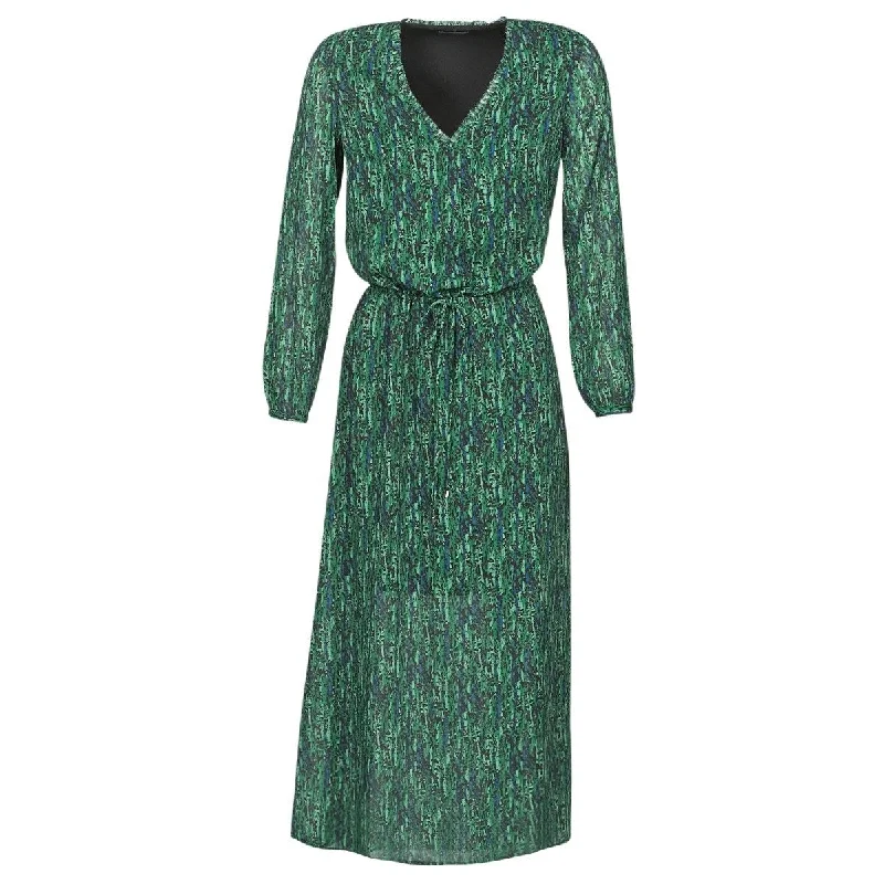 Fashionable and versatile IKKS Women's Robe Night Green Size 36