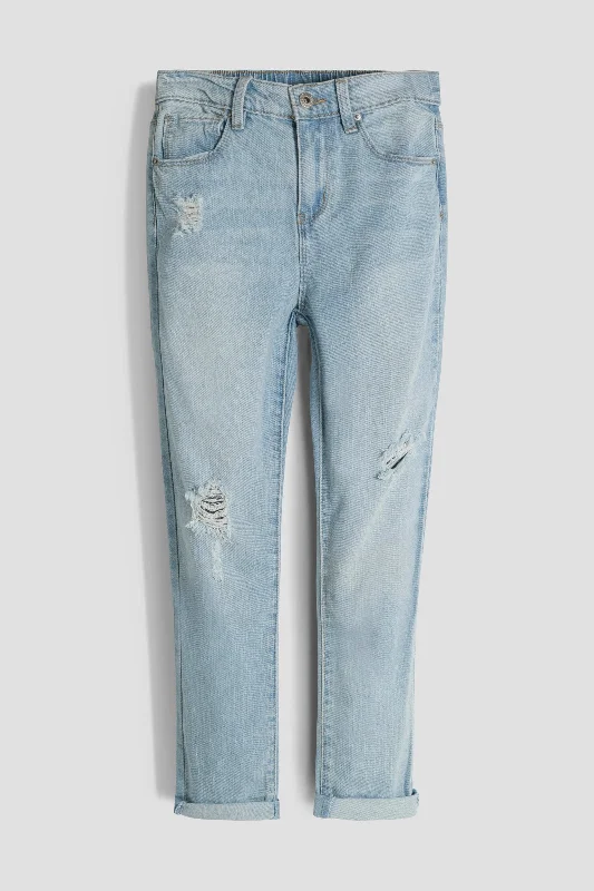 Noble And Elegant Girls Taylor Dream  Relaxed Fit Cuffed Jeans