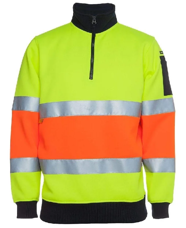 Sports Vitality Style JB'S Hi-Vis 1/2 Zip Fleecy Sweat 6HZFS