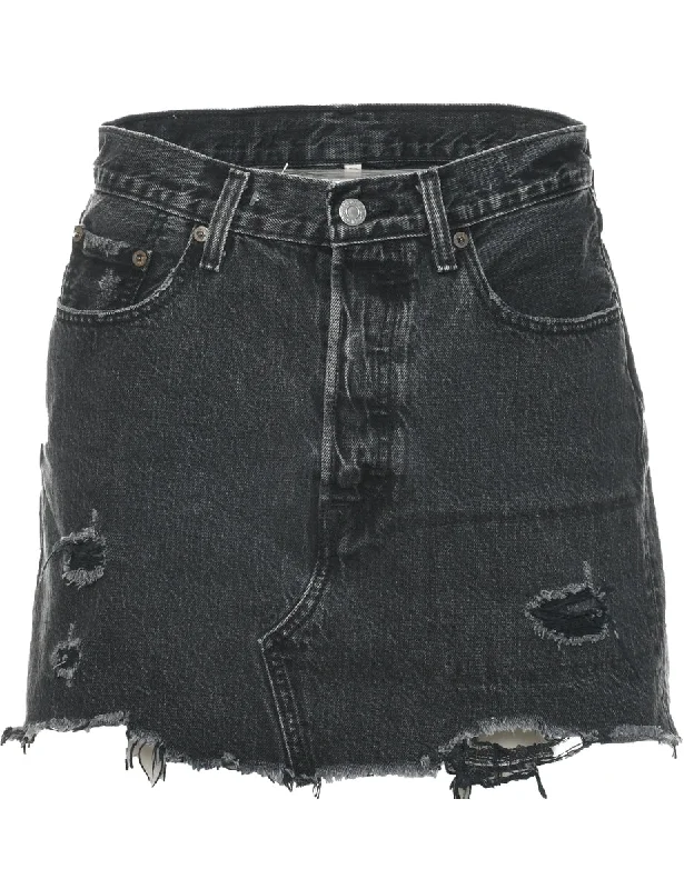 Moisture wicking Levi's Denim Skirt - S