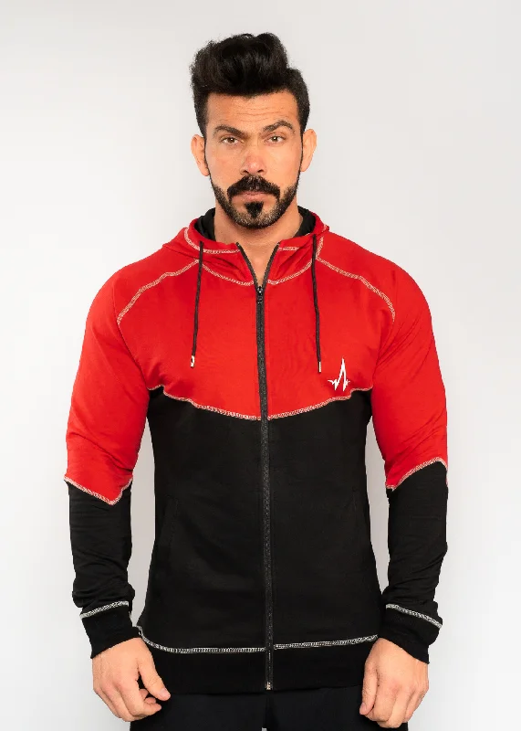 High Street Fashion Red Classic Hoodie