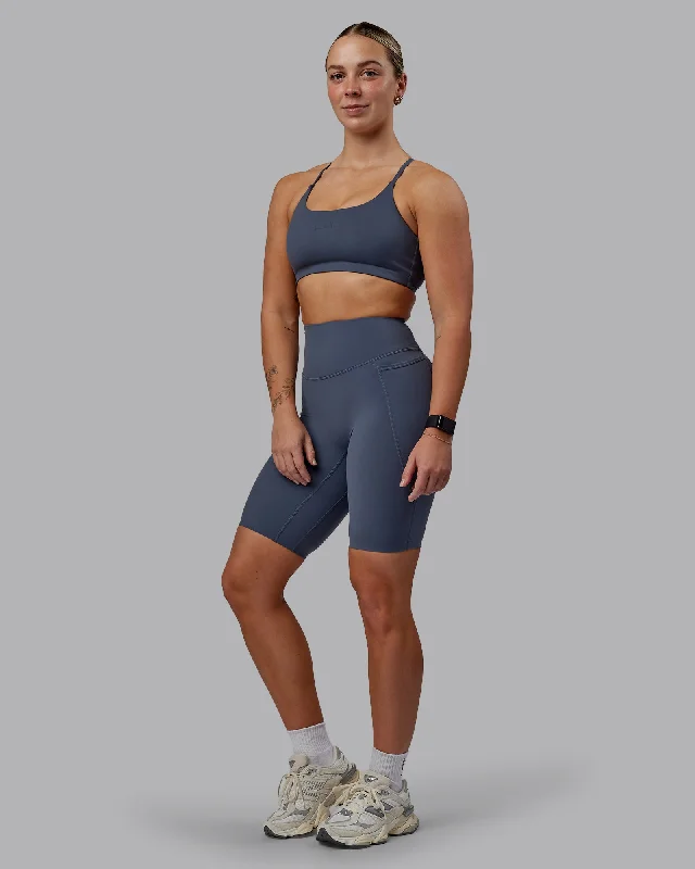 Fashion Comfort Elixir Bike Shorts With Pockets - Turbulence