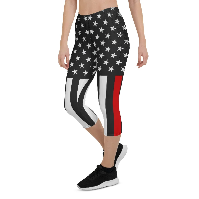 Cozy Pants First Responder Firefighter Capris