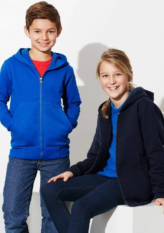Chic Comfort Biz Collection Kid’s Crew Zip Hoodie SW762K