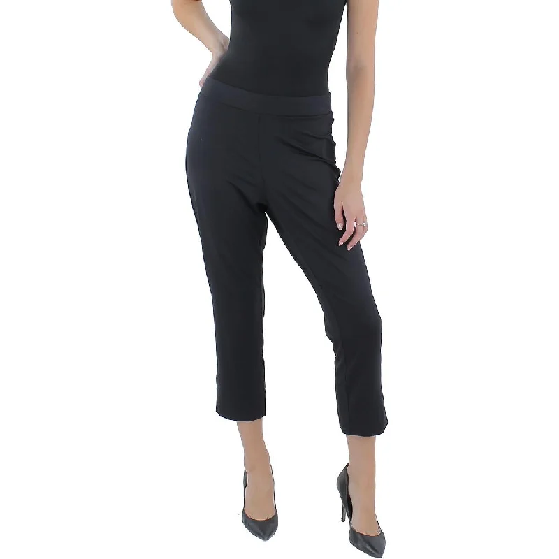 Fashion Must-have Anne Klein Womens Stretch Crop Leggings