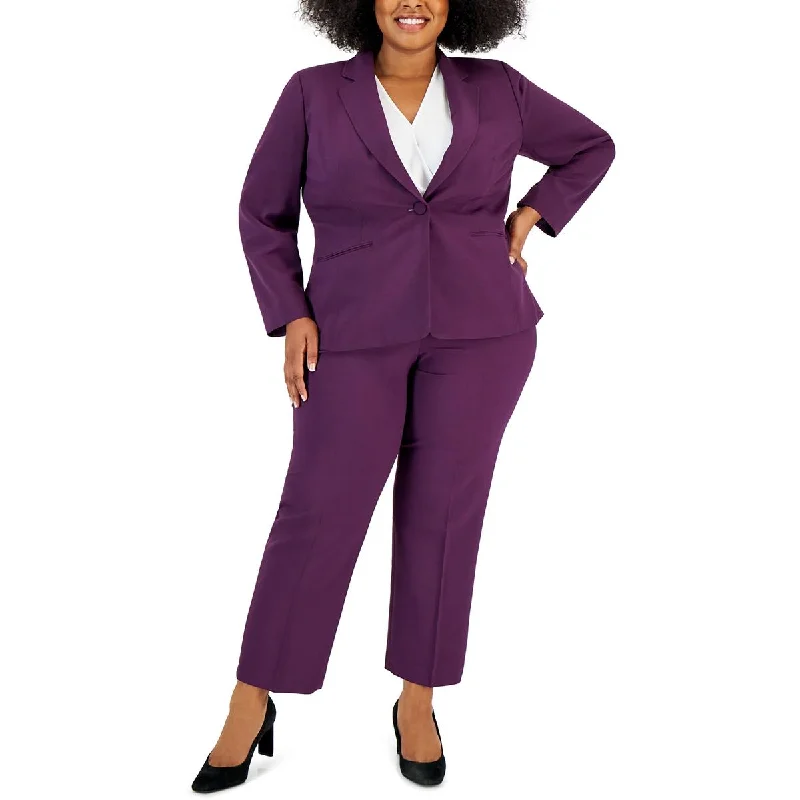 Trendy Looks Le Suit Womens Plus Solid  Dress Pants