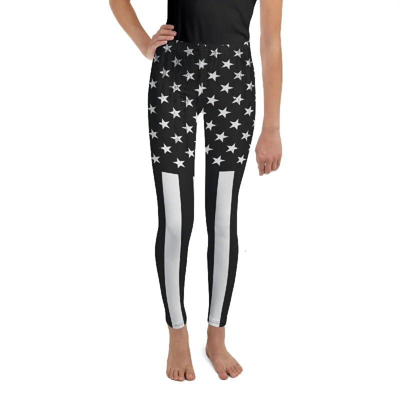 Comfortable Looks First Responder Firefighter Youth Leggings