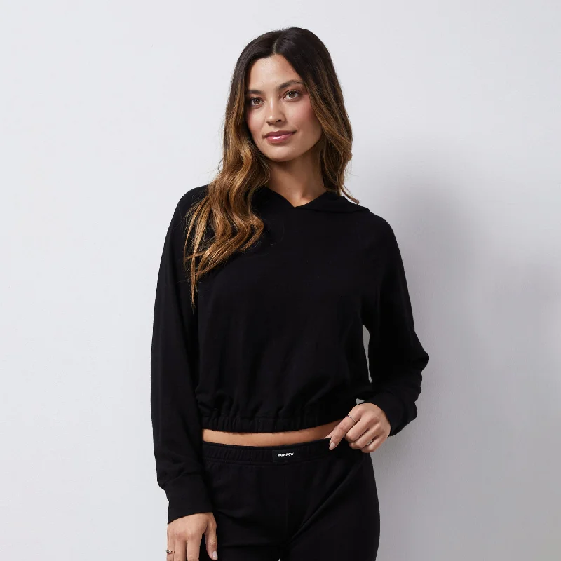 Fashion Concept French Terry Crop Hoody