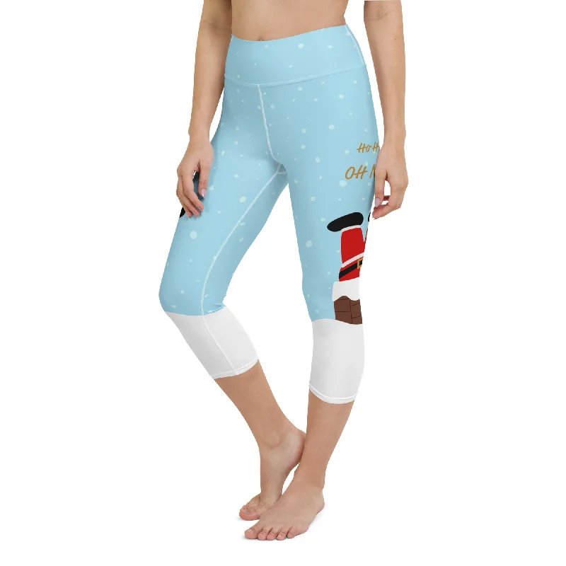 High-end Customization Ho Ho Oh No Yoga Capris
