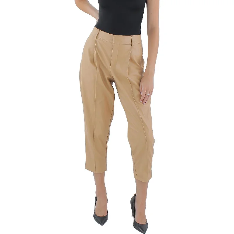 Cozy Fit Wear BCBGeneration Womens Faux Leather High Rise Skinny Pants