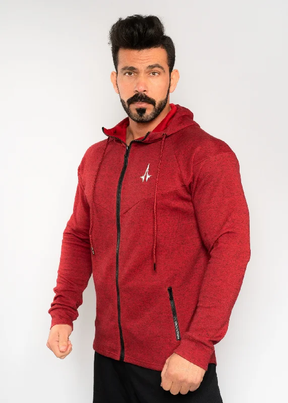 Classic Design Maroon Storm Breaker Hoodie