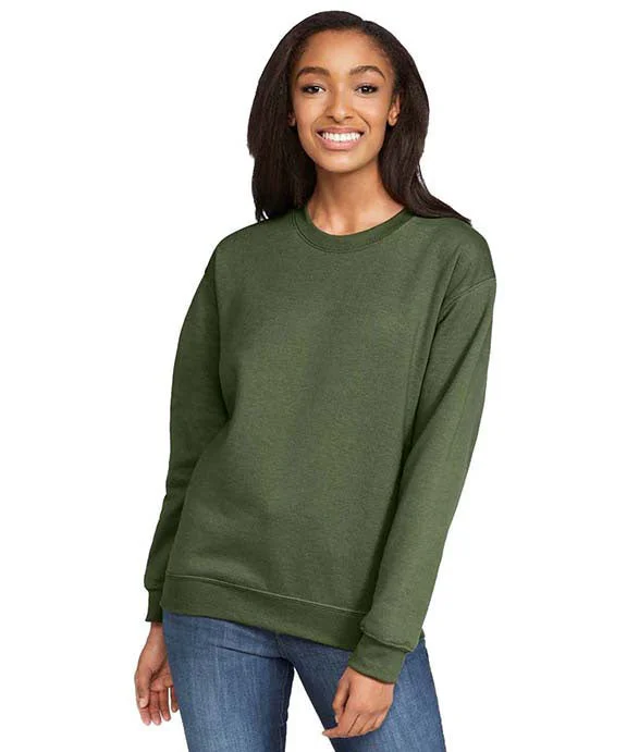 Design Must-have SF000 - Gildan Adult Softstyle® Fleece Crew Sweatshirt | Military Green