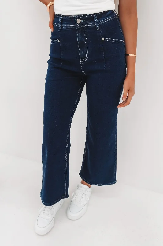 Smart Casuals Hilary Pant Denim Indigo