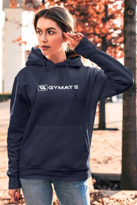 Summer Selection Womens Sports Hoodie Essentials Range Navy [Large white logo]