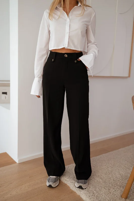 Summer Selection Black Denver Pants