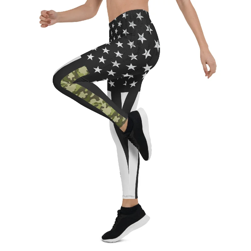 Sports Comfort Style Armed Forces Leggings