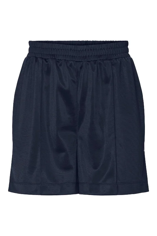 Luxury and fashionable Pieces - Pcgrace Track Shorts Jit - 4739868 Navy Blazer