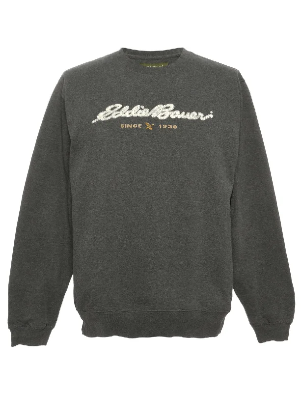 Breathable Comfort Eddie Bauer Printed Sweatshirt - L