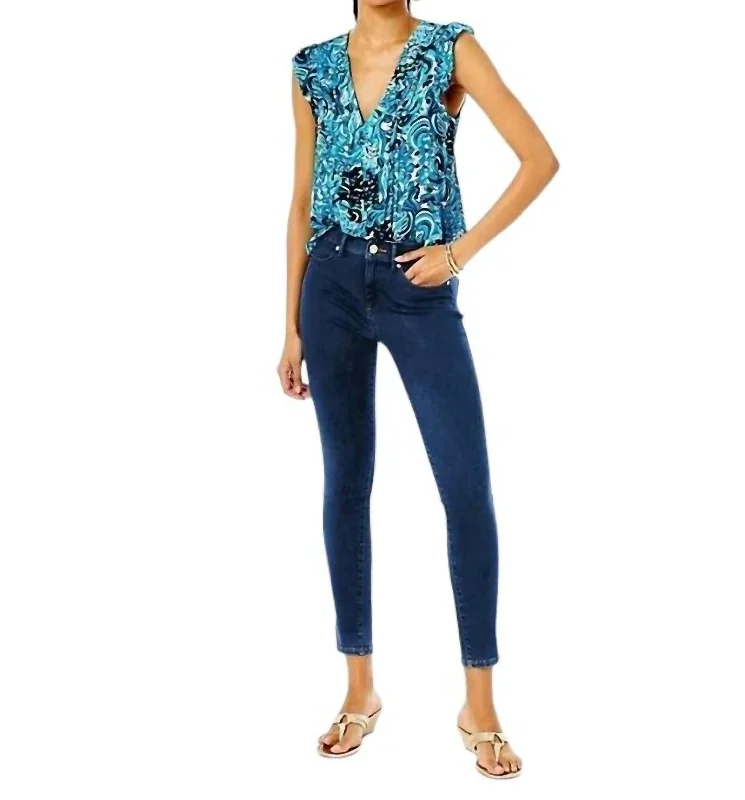 Soft Looks Eagan High Rise Super Skinny Jean In Bennet Wash