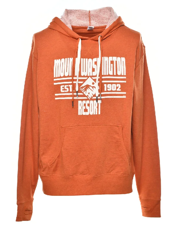 High-end Fashion Mount Washington Printed Hoodie - M