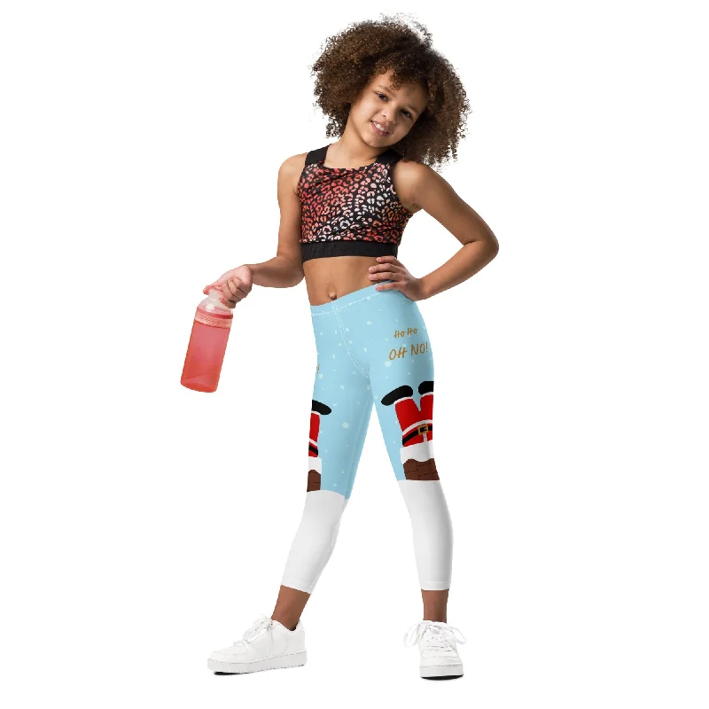 Luxury Fashion Ho Ho Oh No Kid's Leggings