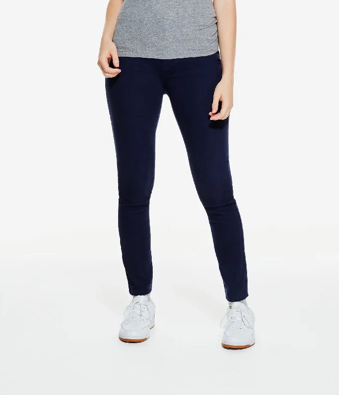 Personalized Series Aeropostale Women's Seriously Stretchy High-Waisted Solid Uniform Jegging