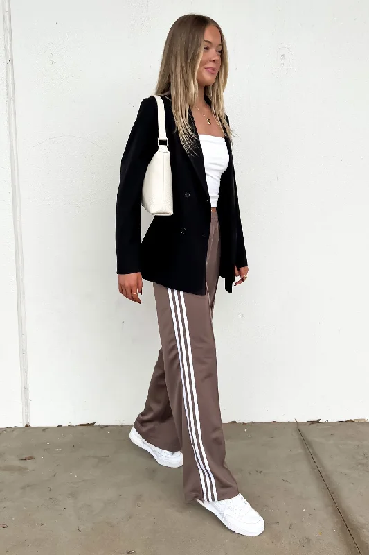 Soft Style Firebird Loose Track Pant Trace Brown