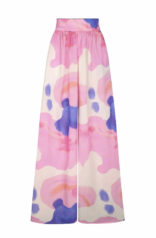 Fashion Classic Campana Pants In Millpa Rosa