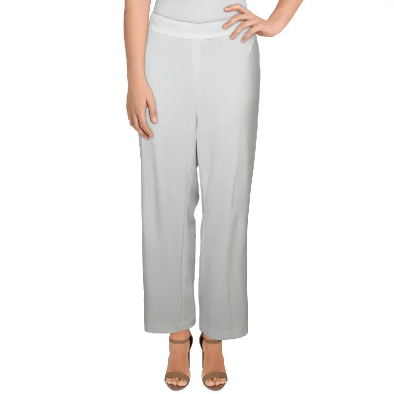 Minimal Classic Kasper Womens Plus Elastic Pull On Capri Pants