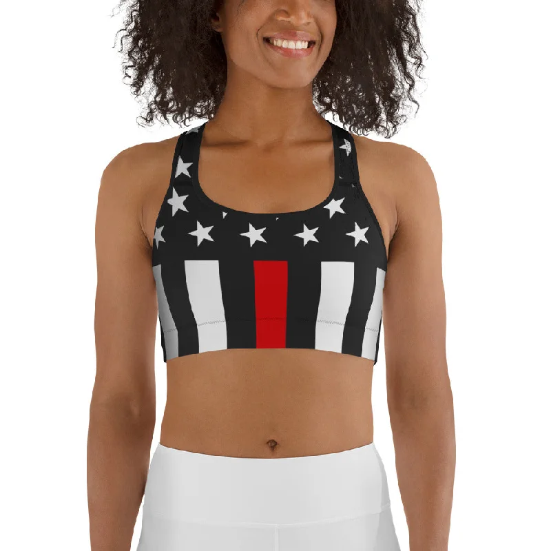 Comfortable Tops First Responder Firefighter Sports Bra