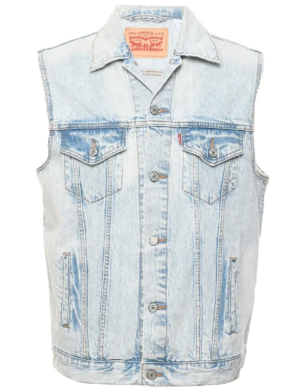 Affordable selection Levi's Denim Jacket Vest - L