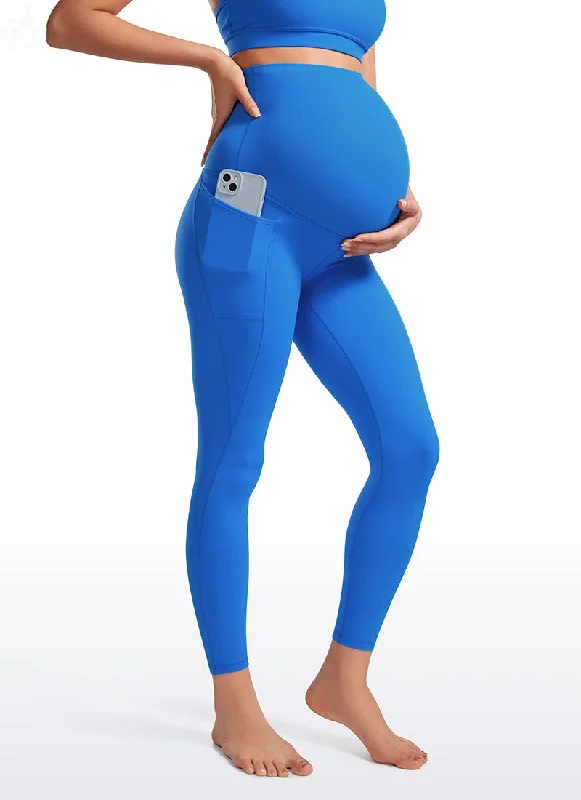 Warm Comfort Butterluxe Maternity Leggings with Pockets 25"