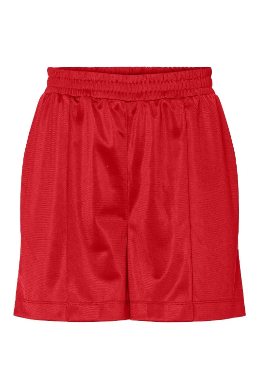 Letter embroidery Pieces - Pcgrace Track Shorts Jit - 4739862 High Risk Red
