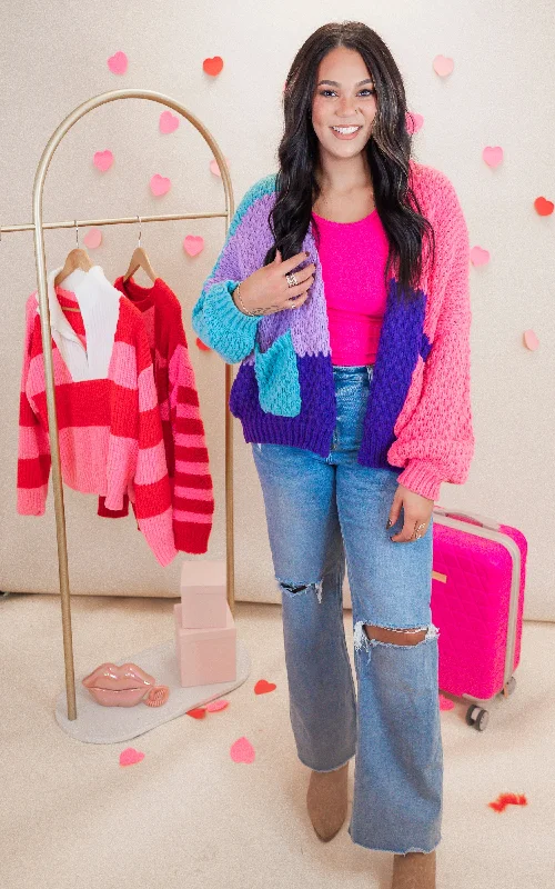 Personal Design Rainbow Connection Chucky Cardigan