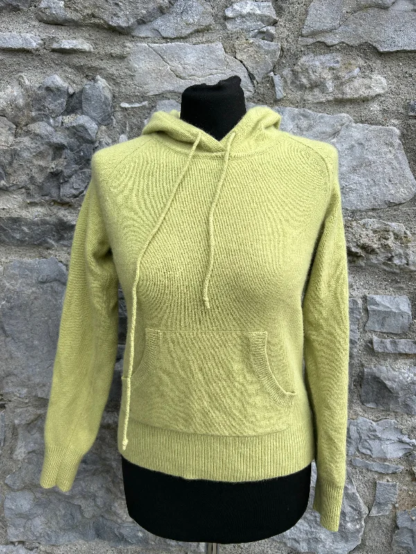 Editorial Design Lime woolly hooded jumper uk 6-8