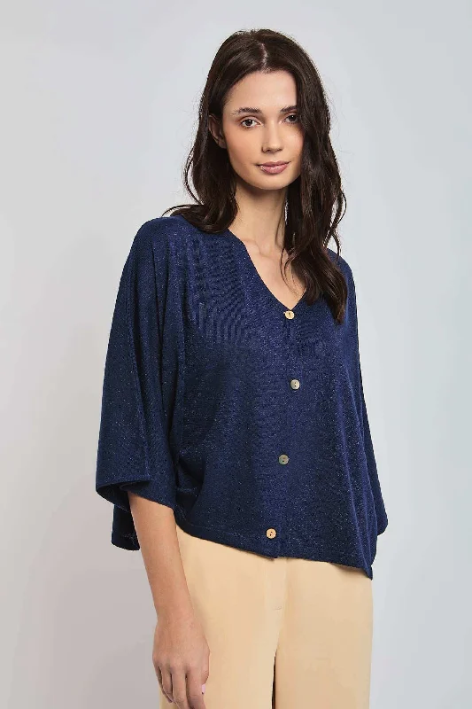 Soft Clothing Women Regular Fit Cardigan - Multicolor