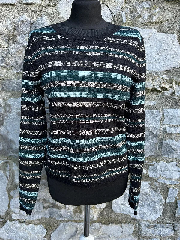 Perfect Tailoring Gold&black stripy jumper uk 10-12
