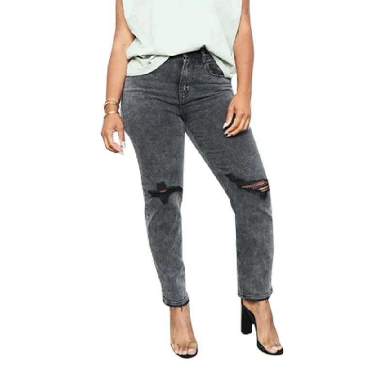 Effortless Wear Casual Women Ripped Wholesale Denim Jeans