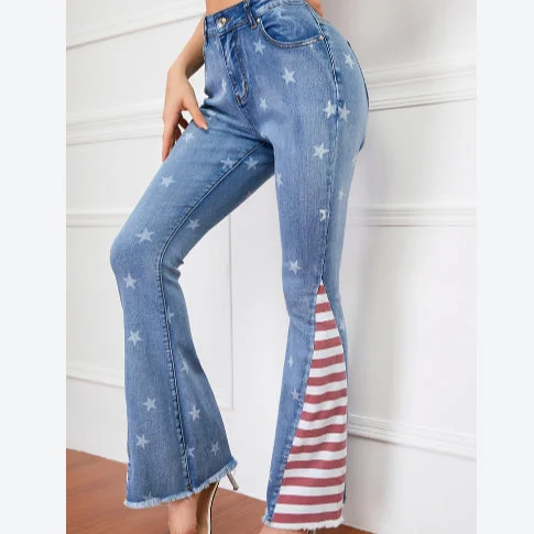 Casual Wear Women Casual High Waist Stretchy Wholesale Denim Jeans Pants