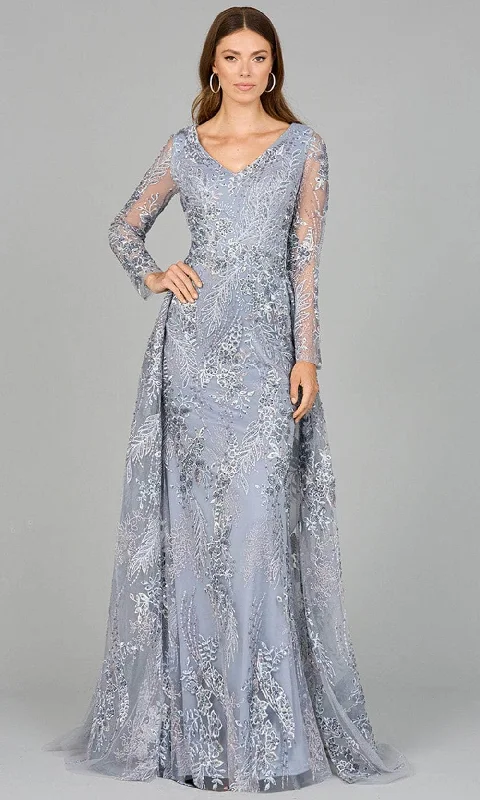 Relaxed And Casual Lara Dresses 29046 - Embellished Overskirt Evening Dress