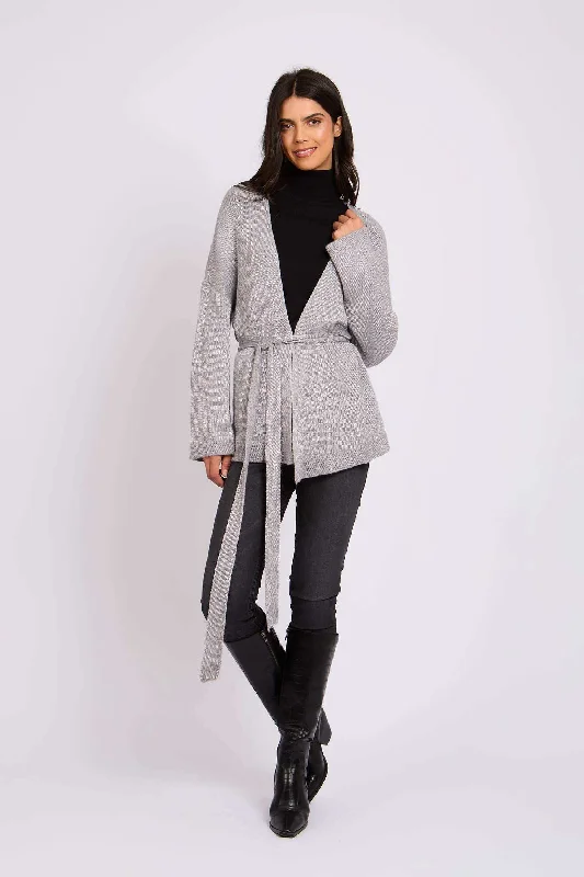 Cozy Vibes Women Regular Fit Cardigan - Grey