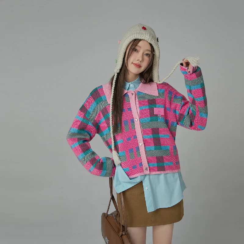 Fashionable Items Friends At The Top Knit Cardigan