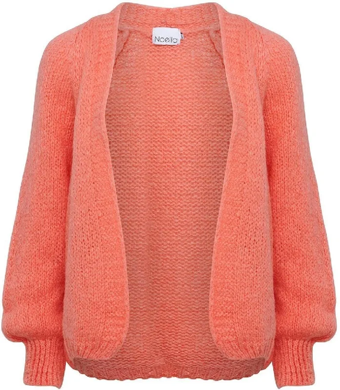 Basic Version Noella - Fora Knit Cardigan - Peach
