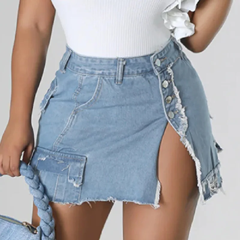Printed Patterns Denim Skirt Cheap Mini Sexy Jeans Short Street Wear Skirt Ladies Boutique Clothing 2023 Denim Tassel Mini Skirt Printed Patterns Denim Skirt Cheap Mini Sexy Jeans Short Street Wear Skirt Ladies Boutique Clothing 2023 Denim Tassel Mini Skirt