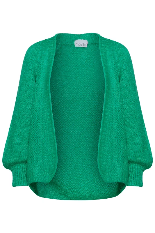 Fashionable Prints Noella - Fora Knit Cardigan - Light Green