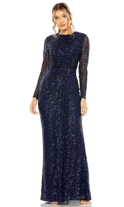 Printed pattern Ieena Duggal 11659 - Floor Length Sequin Evening Gown