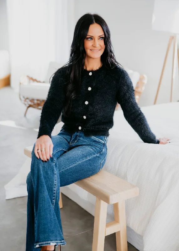 Classic Retro Adelia Button Down Cardigan